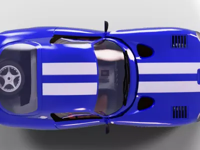 Dodge Viper GTS American Venom 3D print model