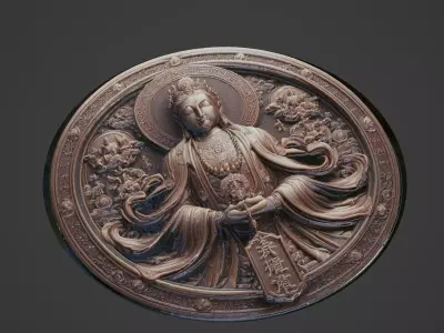 Modu Chanyu Medallion 3D print model purchase