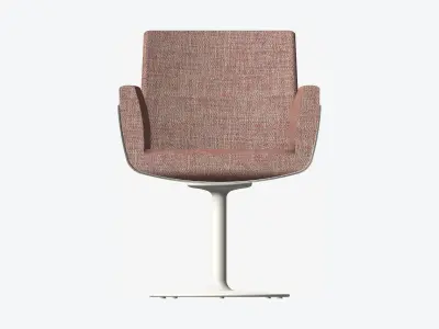 Furniture - Chair - Contemporary - Swivel Low-poly 3D model