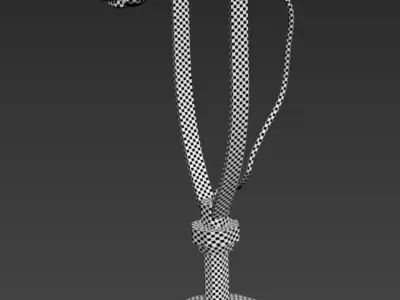 MICROPHONE earphone 3D model