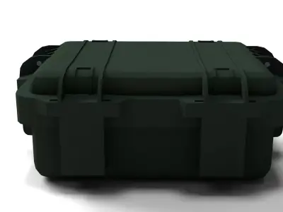 Protective Equipment Case 3D Model 3D model