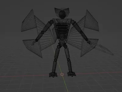 Zhing Dragon-esque model 3D model