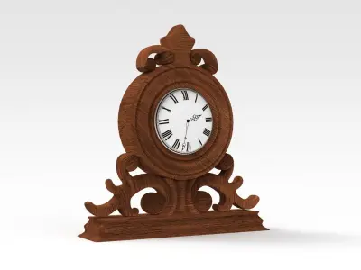 Mantle Clock 3D model