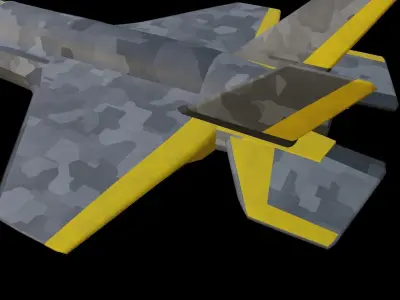 Modern Fighter Jet - Lockheed Martin F-35 Lightning II 3D print model
