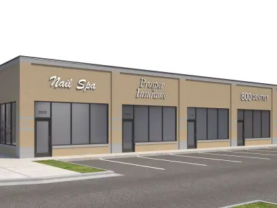 Retail-110 Retail Store 3D model