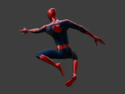 Spider-Man spider man Low-poly 3D model