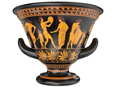 Kelchkrater - Ancient Greek Pottery 3D model
