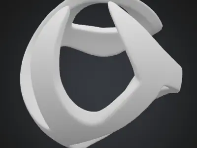 Scifi Object Shape Model 1 3D model