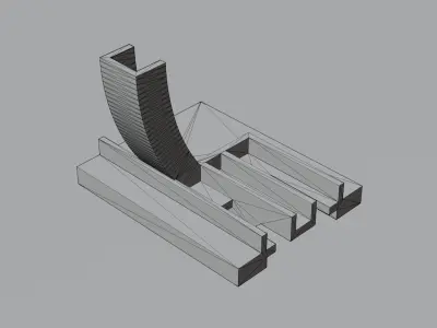 Repair kit for high and low beams switch VW T5 and other VAG 3D print model