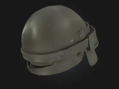 Battle Helmet  Protection with Historical Valor 3D model