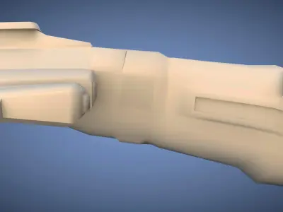 Mini Spaceship Free 3D model