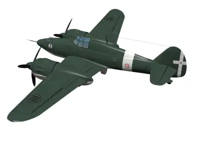 IMAM Ro57 3D model