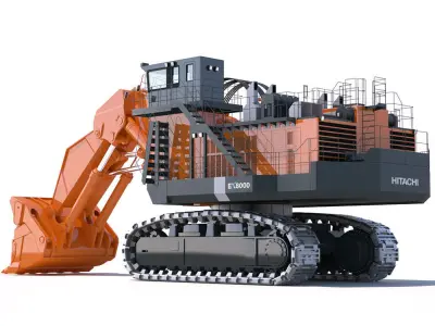 HITACHI EX8000 3D model