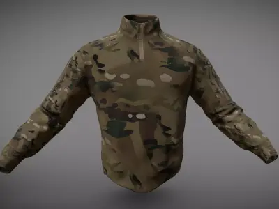 Army Combat Field Uniform Pack 2026 3D model