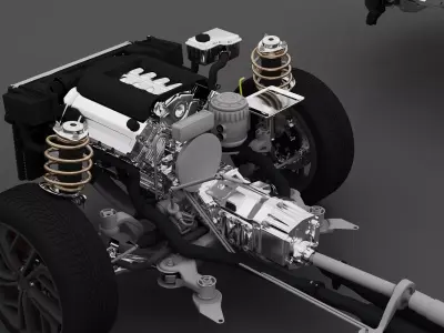 Car Frame02 3D model