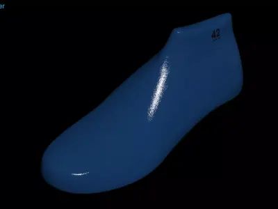 Shoe Last CG 3D model