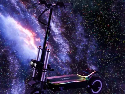 Electric scooter Halo Knight T107 Pro 3D model