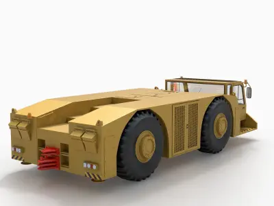 Aircraft Hauler Vehicle 3D model