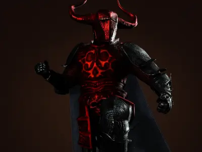 The Guardian Lord of Darkness  3D model