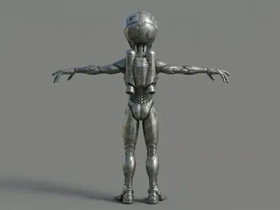 Alien 3d model 3D model