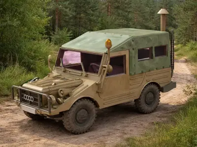 DKW Munga F91 8 3D print model