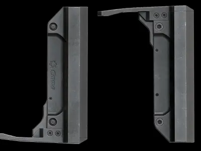 CMMG RipStock Buttstock Low-poly 3D model