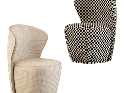 Armchair VORTEX - M Capital Collecti 3D model