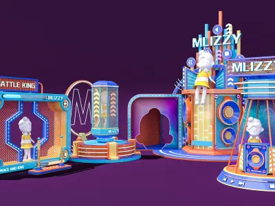 Music beauty Chen 3D model