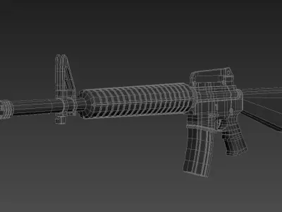 M16 Gun 3D model