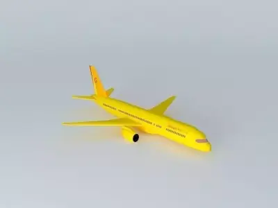 Google Plane Free 3D model