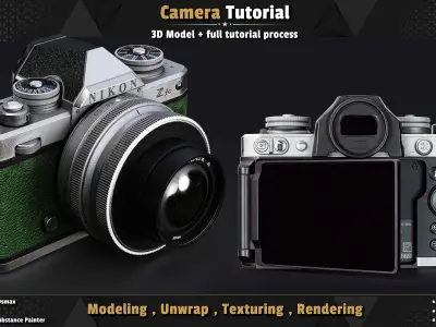 Camera 3D model get