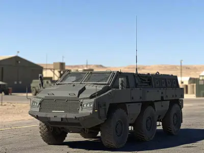 Mbombe 6 3D model