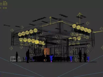 Exhibition - Area - 9X12-3DMAX2009-010 3D model