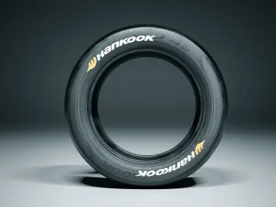 Hankook Racing Slick Tire 3D model