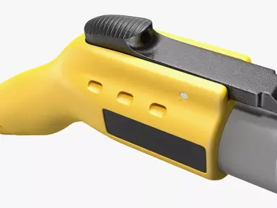 EV Charger Plug Socket 3D model