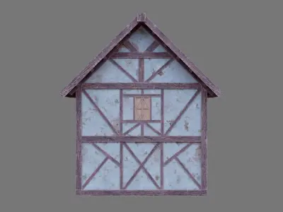 Medieval House 1 3D model purchase