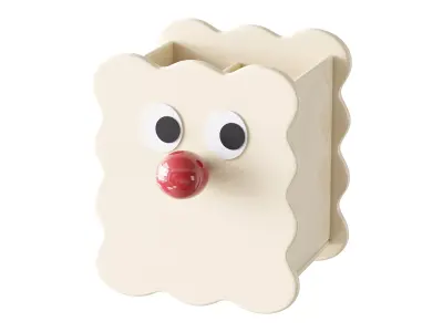 Creative Cute Pen Holder 3D model