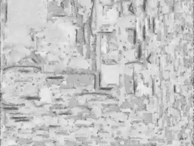 Ancient Ruined Chinese Pavilion 3D Model - Forgotten Shrine Low-poly 3D model