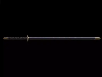 Shusui Katana Sword Inspired by One Piece Anime PBR 4K 3D model