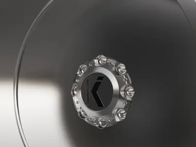 KG1 Big-Smooth WHEEL 3D MODEL 3D model