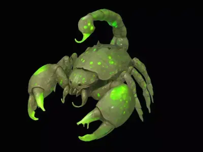 Scorpion 3D model buy