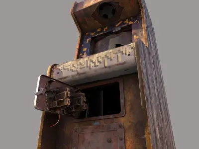 Abandoned Arcade Machine 3D model