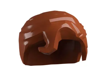 Custom3Dprint Minifigure Accessory - Minifigure Hair S2 - 019 3D print model