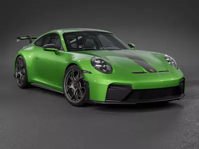 2026 Porsche 911 GT3 992 3D model