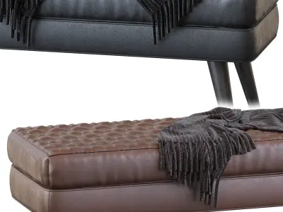 Bench seat Corolle 3D model purchase