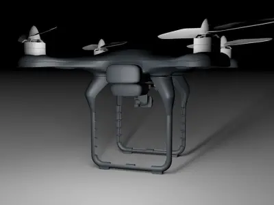 Drone with Camera 3D model buy