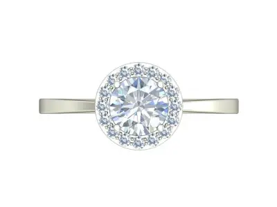 Wedding Ring  3D print model 80