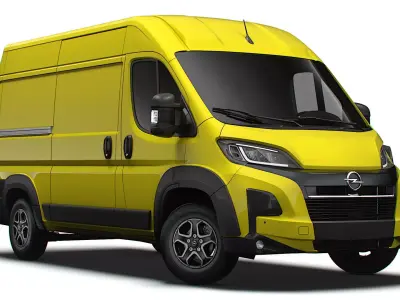 Opel Movano Van L2H2 2024 3D model