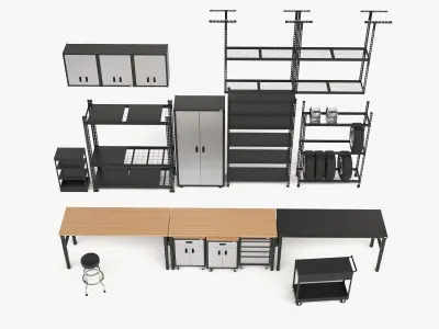 Garage Furniture 3D model