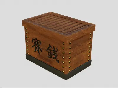 shrine gate 3D model